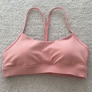 Lululemon Flow Y Bra Pink